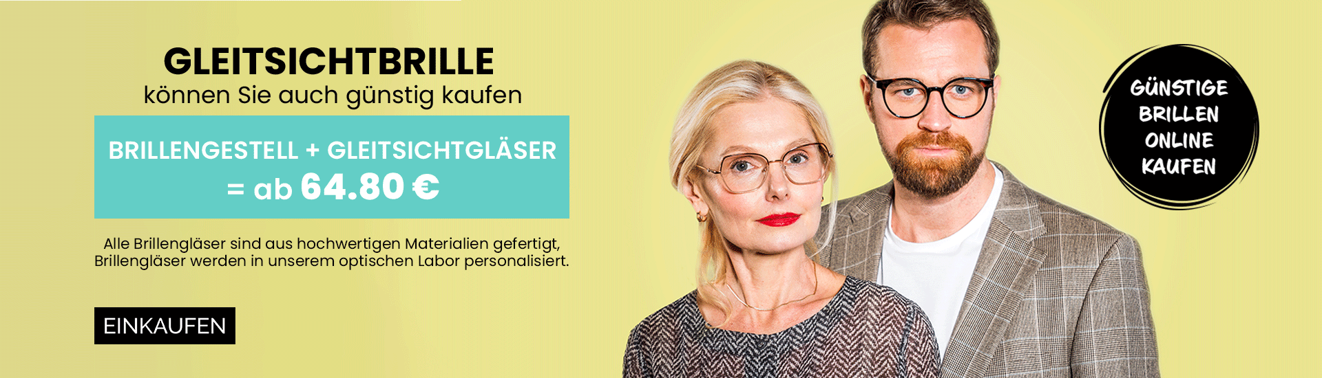 Gleitsichtbrillen
