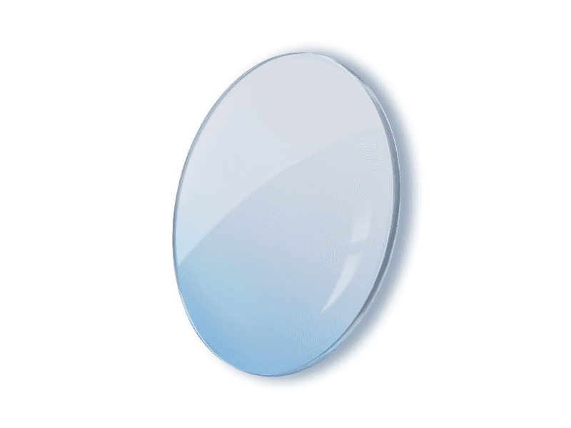Brillenglas Basic Blaulichtfilter Bifokal - Beispielbild