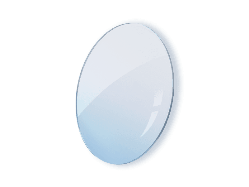 Brillenglas Optimum+ Gleitsicht Blueblocker - Beispielbild